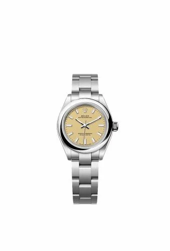 Rolex Oyster Perpetual 28 Stainless Steel / Beige 276200-0007 (m276200-0007)